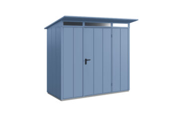 Berry Modern met lessenaarsdak type 1, RAL 5014 Duifblauw