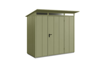 Berry Modern met lessenaarsdak type 1, RAL 6013 Rietgroen