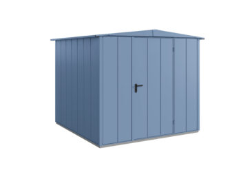 Berry Modern avec toit en bâtière type 2, RAL 5014 Bleu pigeon